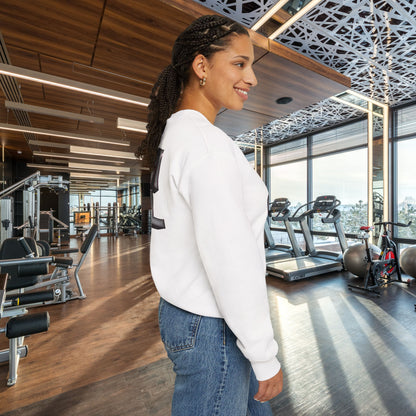 Gym Girl Crewneck Sweatshirt - Stylish Fitness Apparel - Women's Workout Sweatshirt - S-4XL