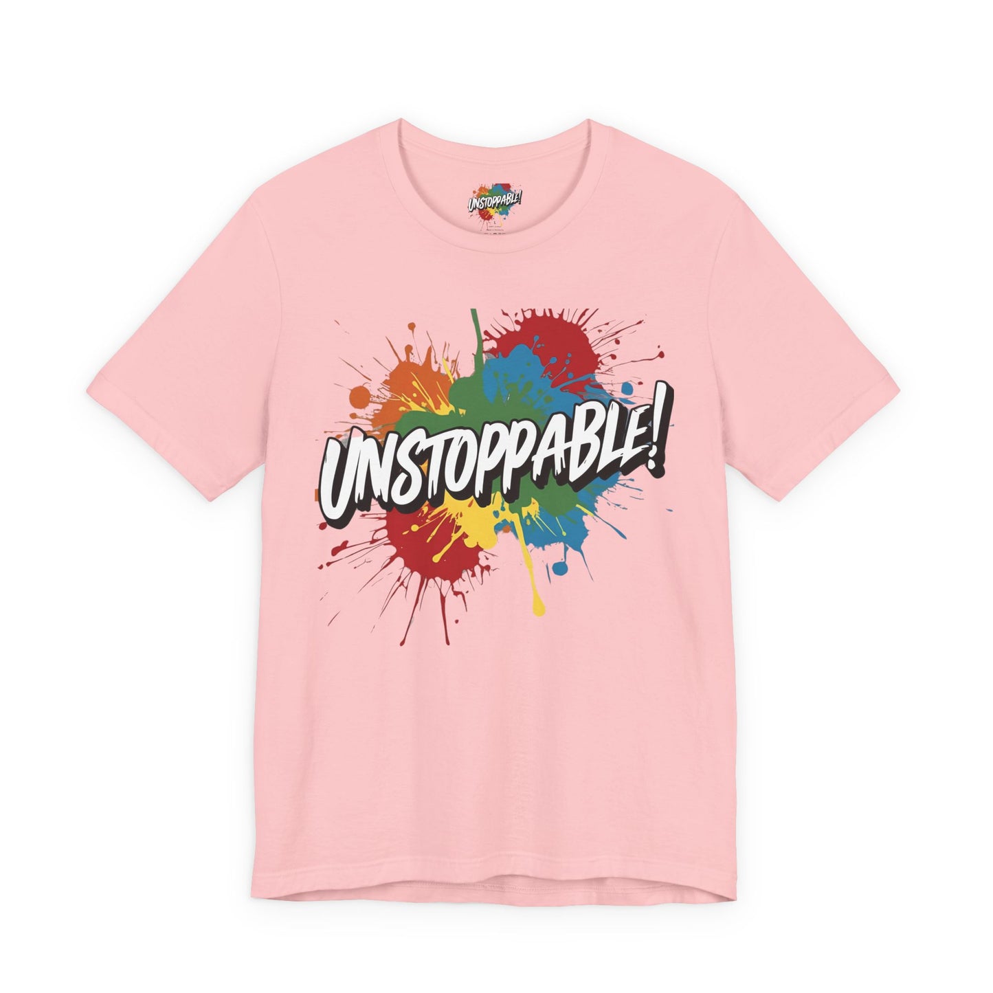 Unstoppable Design Tee - Vintage  Retro  Unisex  Tee - Classic  T-Shirt - Graphic Tee - Casual  Shirt - Short  Sleeve  Shirt
