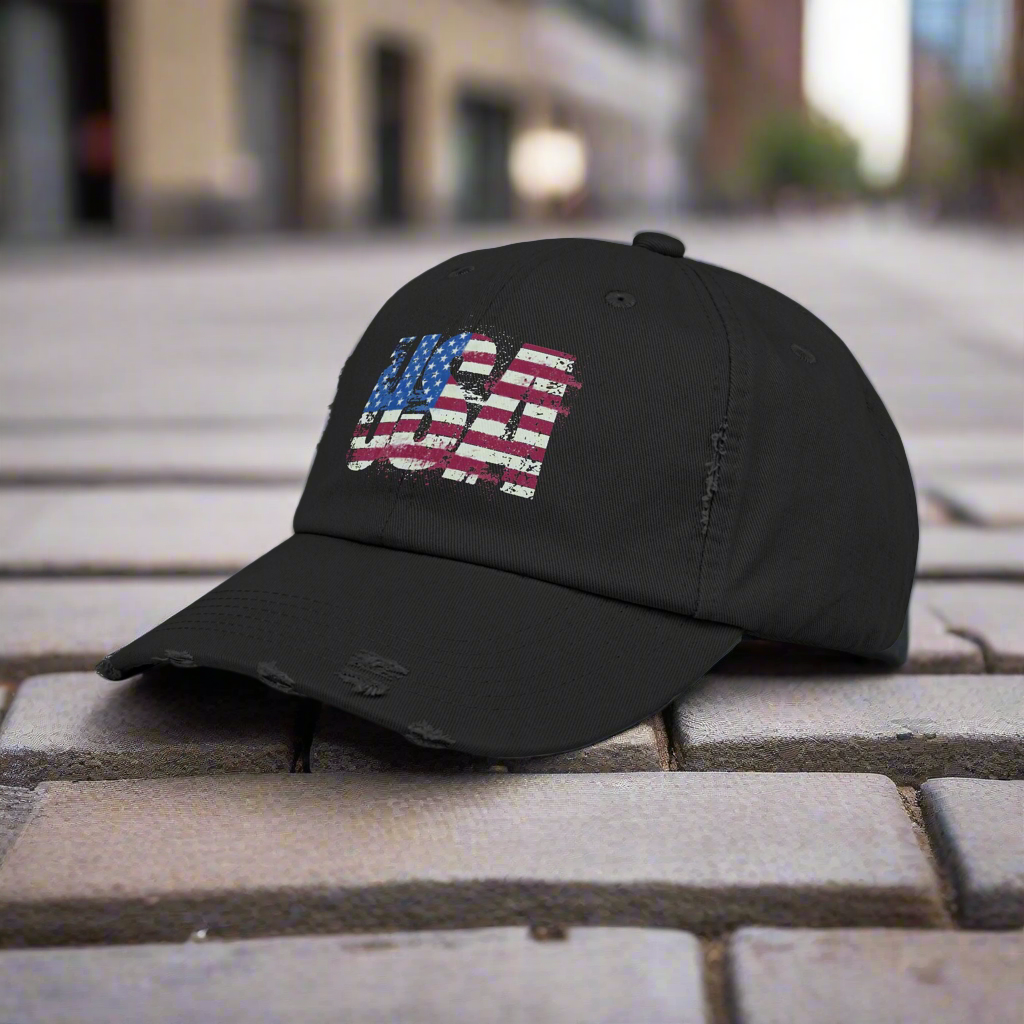 💥 Unisex 💥 USA 💥 Red White and Blue 💥 Distressed Cap 💥 One Size 💥 D Ring Closure 💥 Colors💥 Black 💥 Light Olive 💥 Scotland Blue 💥 Nickel 💥 Stone 💥 True Pink 💥
