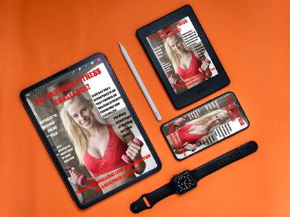 (eBook) - (Instant Email Digital Download) - 30-Day Home Fitness Challenge - For All Fitness Levels