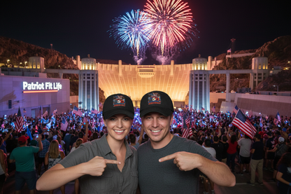 250th American Flag Fireworks Distressed Cap — 1776-2026 Patriotic Hat