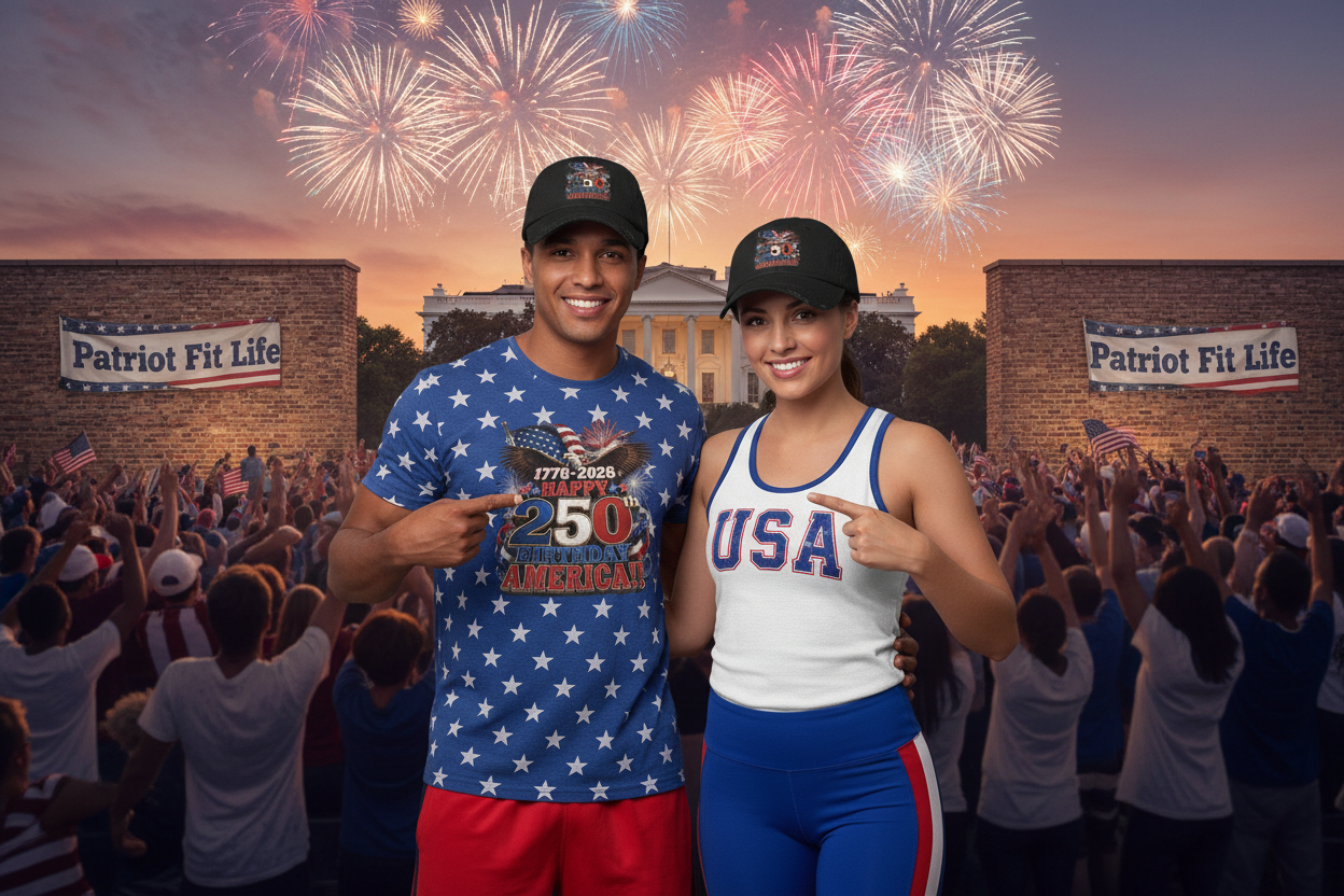 Happy 250th Birthday America Distressed Dad Hat | 1776-2026 Patriotic Eagle Flag & Fireworks Cap