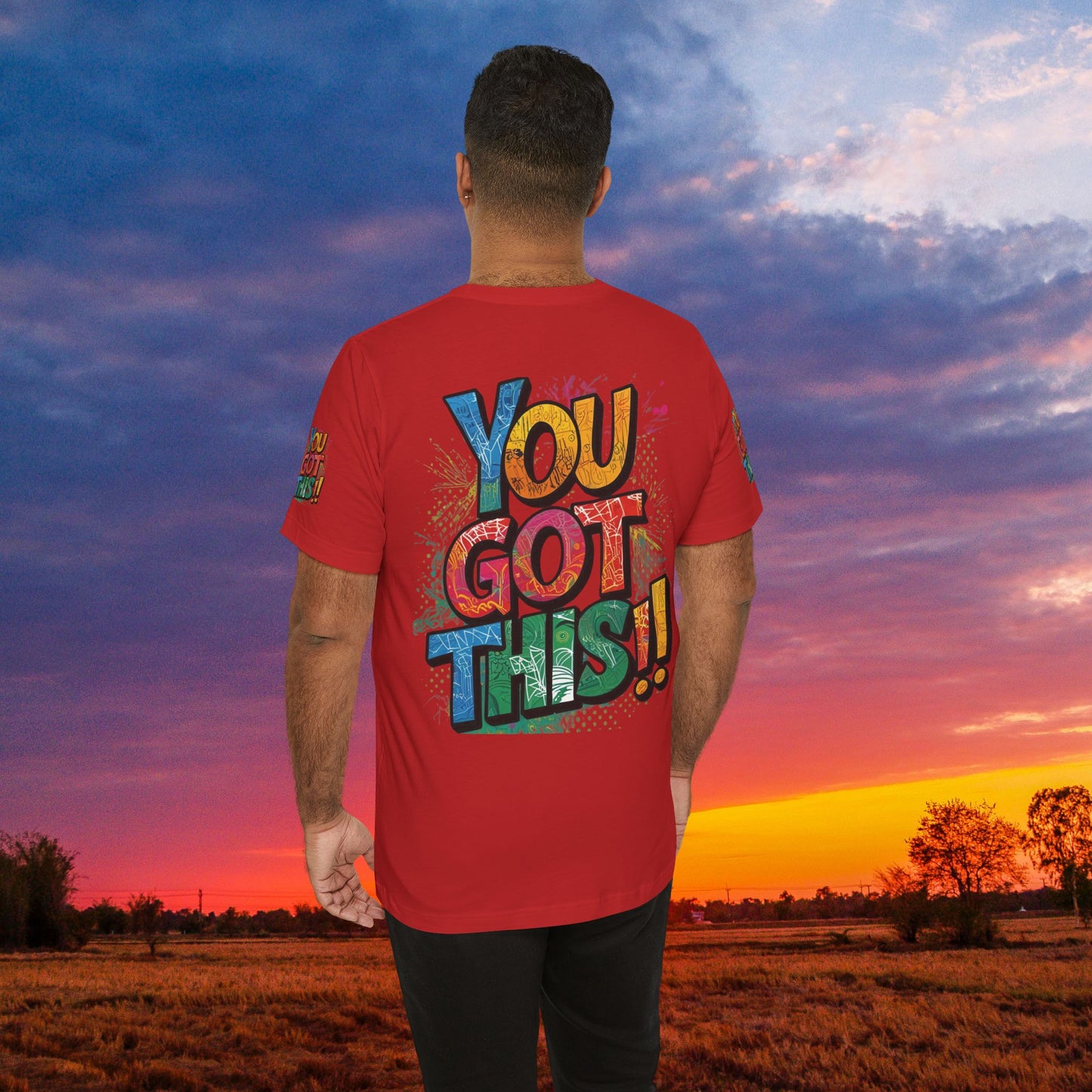 💥 Inspirational  💥  Uplifting  💥 Unisex  Jersey  T-Shirt  💥  You  Got  This!   💥 Motivational  💥 T-Shirts  for  Fitness 💥 &  Everyday  Wear 💥  Sizes   XS - 4XL 💥 Birthday  Gift 💥 17  Different  Colors  to  Choose  From  💥