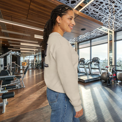 Gym Girl Crewneck Sweatshirt - Stylish Fitness Apparel - Women's Workout Sweatshirt - S-4XL