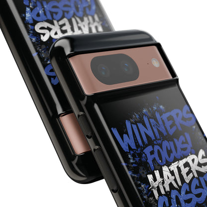 Tough Phone Cases - Winners Focus Hater's Gossip Design