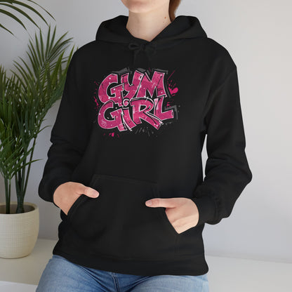 Stylish - Gym Girl Print - Hoodie - S - 5XL - Fitness -