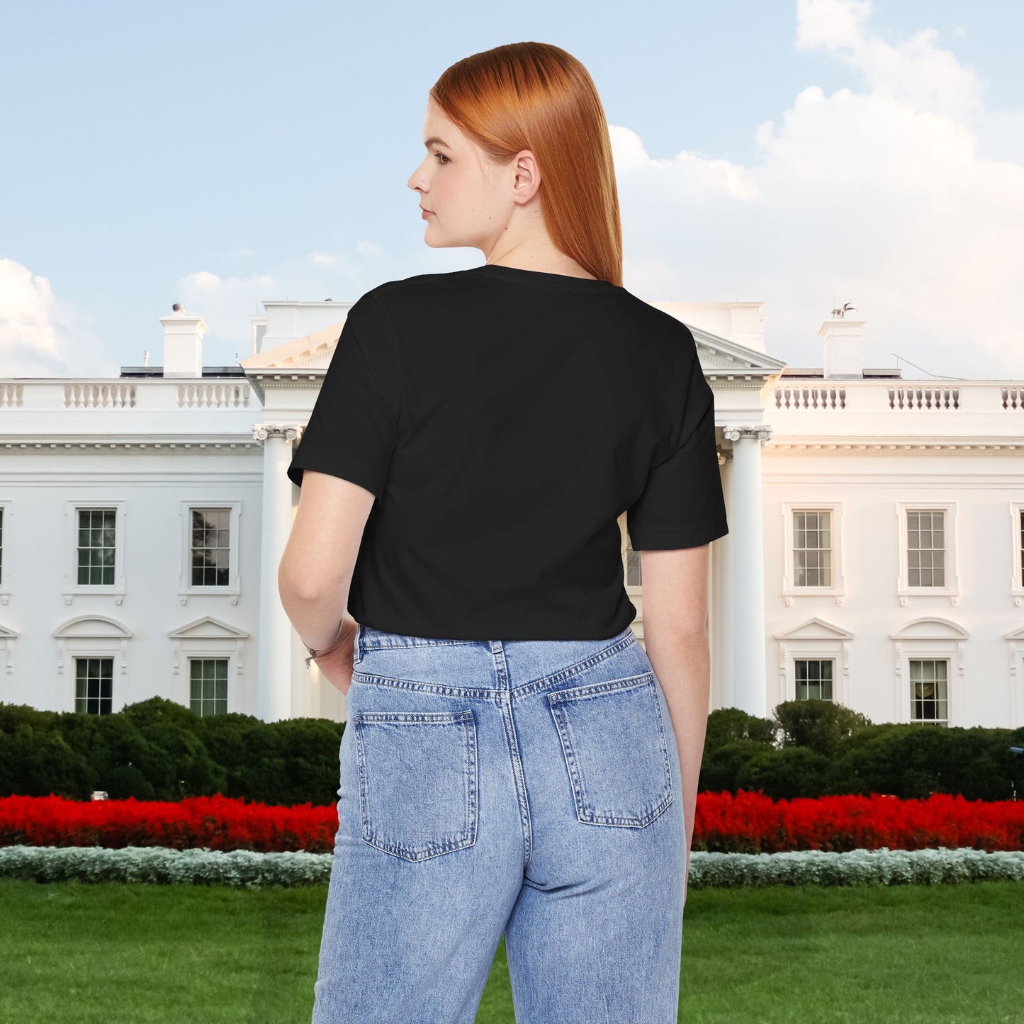 USA - Red White Blue - American Flag - Classic Unisex Tee - Holiday Gift - Patriotic Pride