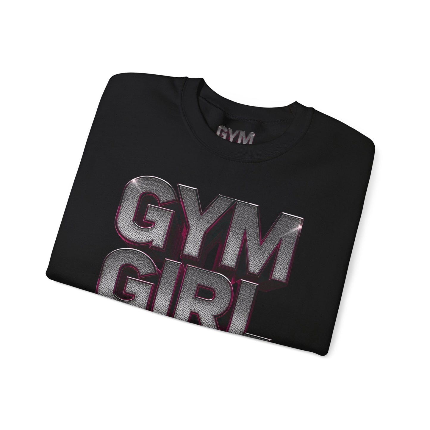 Gym Girl Crewneck Sweatshirt - Stylish Fitness Apparel - Women's Workout Sweatshirt - S-4XL
