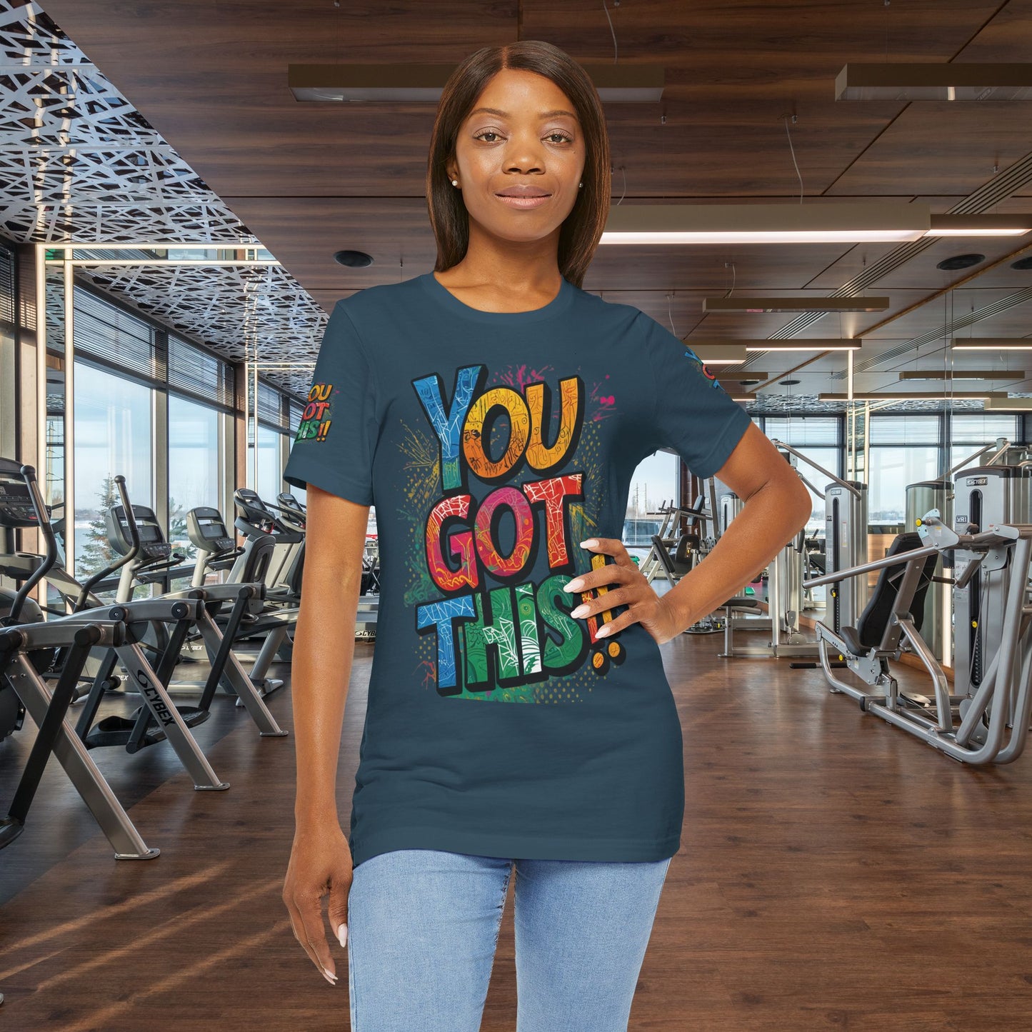 💥 Inspirational  💥  Uplifting  💥 Unisex  Jersey  T-Shirt  💥  You  Got  This!   💥 Motivational  💥 T-Shirts  for  Fitness 💥 &  Everyday  Wear 💥  Sizes   XS - 4XL 💥 Birthday  Gift 💥 17  Different  Colors  to  Choose  From  💥