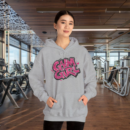 Stylish - Gym Girl Print - Hoodie - S - 5XL - Fitness -