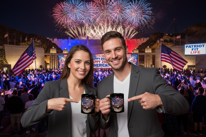 Happy 250th Birthday America Mug | 1776–2026 Patriotic Eagle Flag Coffee Cup