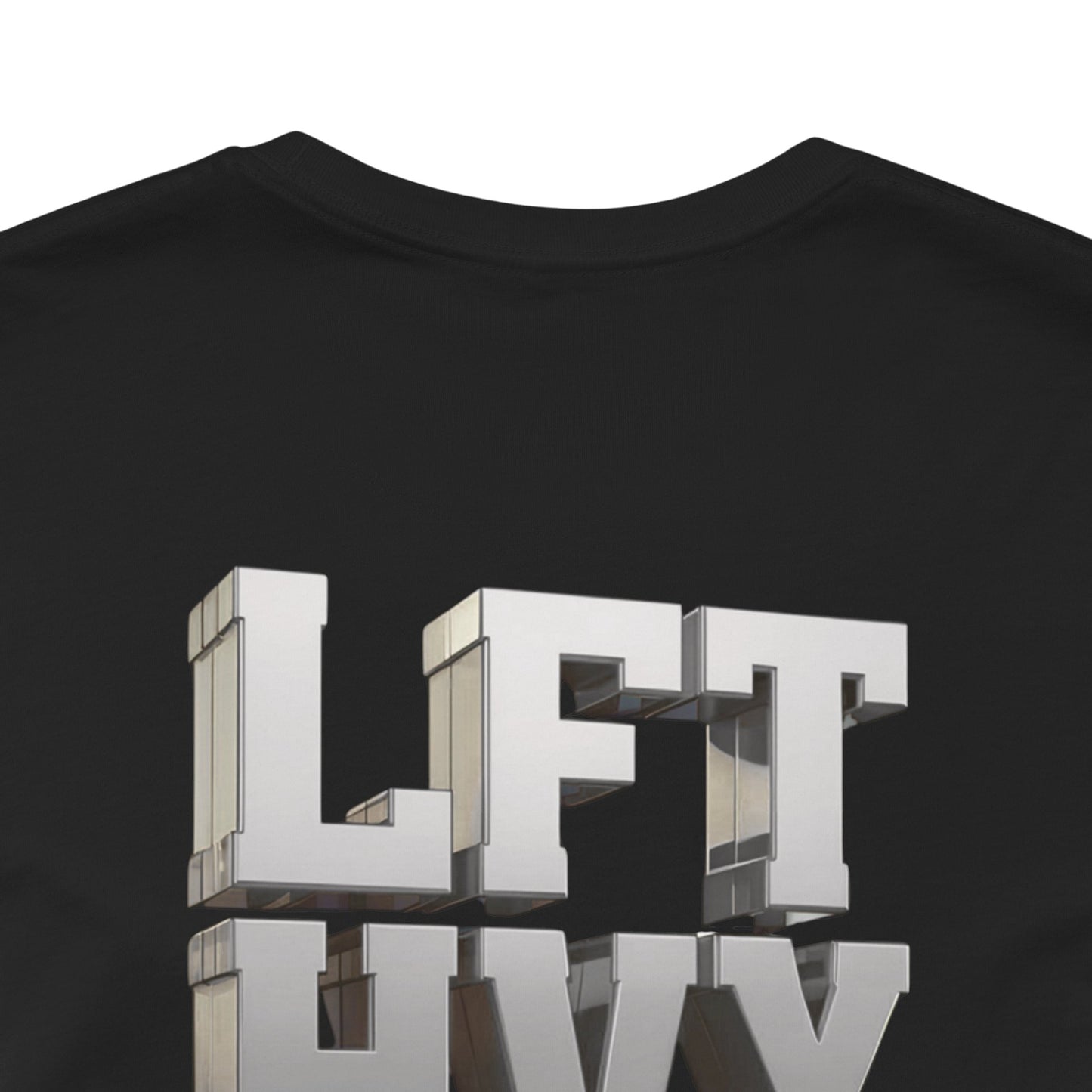 Lift Heavy Shit - LFT HVY SHT - 3D Gym T-Shirt - Bold Weightlifting Tee