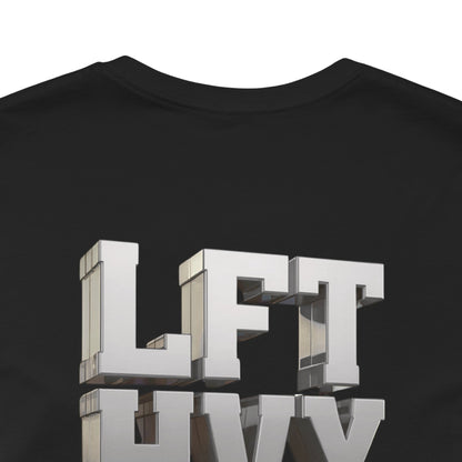 Lift Heavy Shit - LFT HVY SHT - 3D Gym T-Shirt - Bold Weightlifting Tee