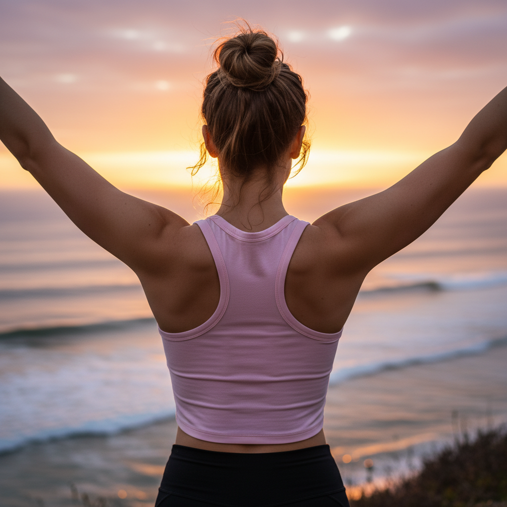 Dear Abs I Will Find You! - Racer Tank Top - Fit & Fun - Women's Crop Top - Fitness - Sizes - XS - 2XL