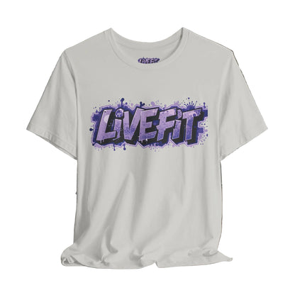 LIVE FIT Unisex T-Shirt - Motivational Fitness Tee - Workout Apparel - XS-4XL