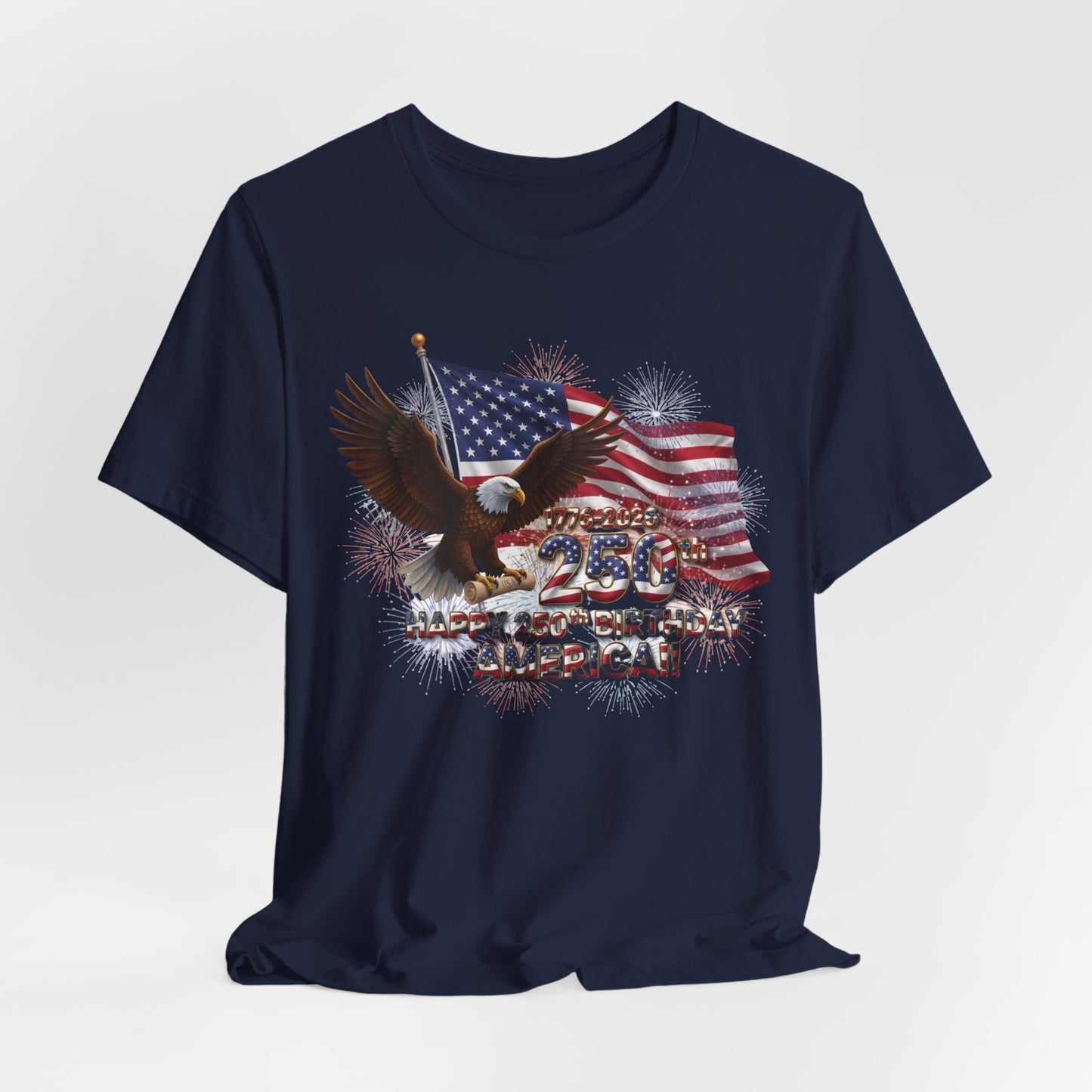 American Eagle Flag T-Shirt | Home of the Brave 250th Anniversary Tee