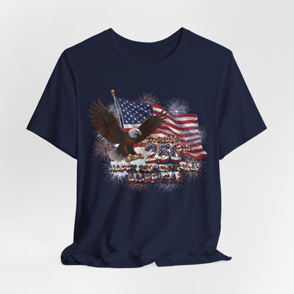American Eagle Flag T-Shirt | Home of the Brave 250th Anniversary Tee