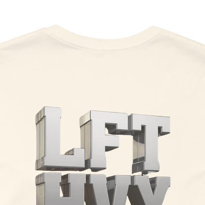 Lift Heavy Shit - LFT HVY SHT - 3D Gym T-Shirt - Bold Weightlifting Tee