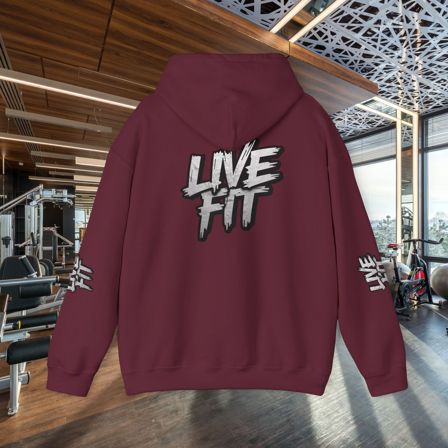 LIVE FIT Hoodie S-5XL - Unisex Heavy Blend™ Hooded Sweatshirt for Fitness Enthusiasts - Workout Apparel -  Gym Wear -  Casual Style - Gift for [...]