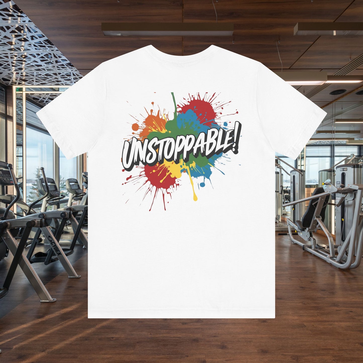 Unstoppable Design Tee - Vintage  Retro  Unisex  Tee - Classic  T-Shirt - Graphic Tee - Casual  Shirt - Short  Sleeve  Shirt