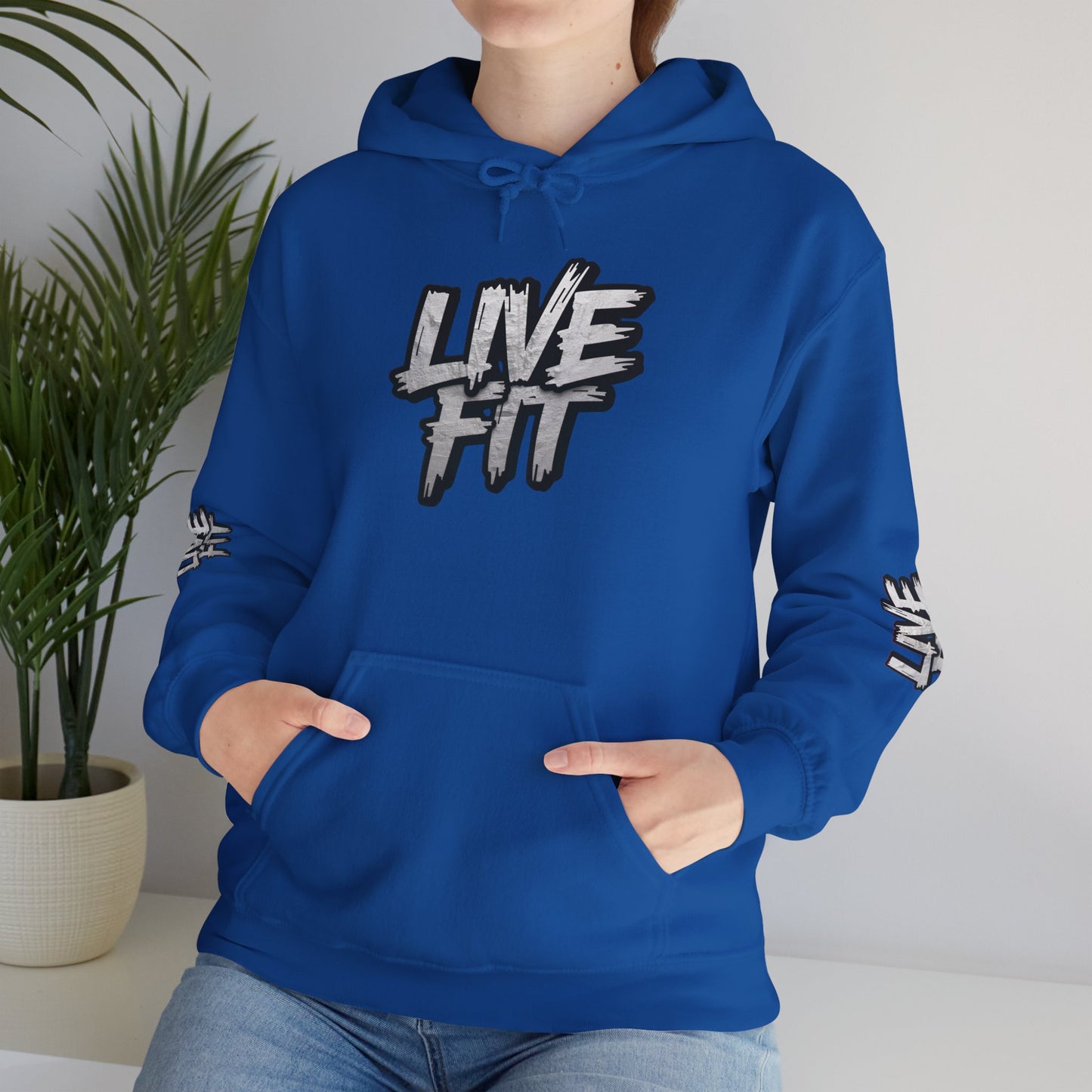 LIVE FIT Hoodie S-5XL - Unisex Heavy Blend™ Hooded Sweatshirt for Fitness Enthusiasts - Workout Apparel -  Gym Wear -  Casual Style - Gift for [...]