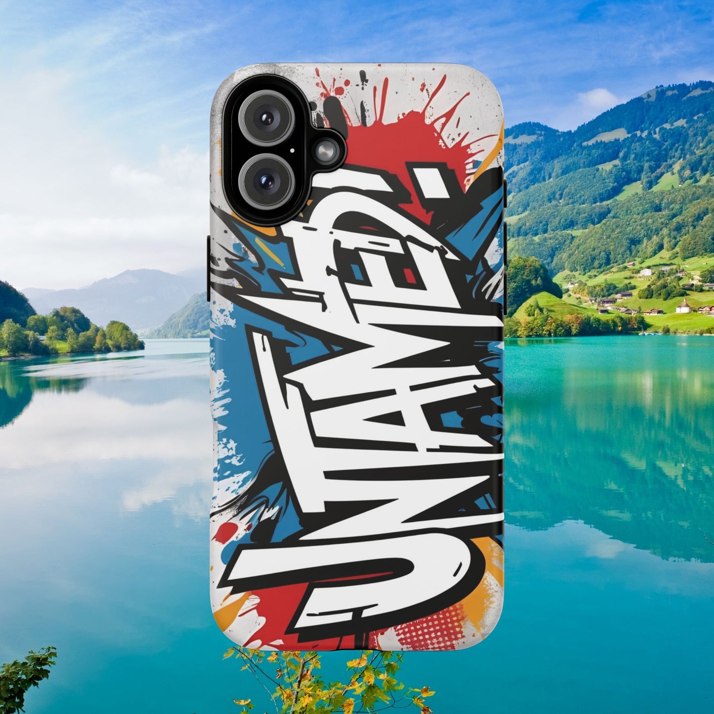 Eye-Catching - Vibrant - Tough - Phone  Case - With  An - Untamed  Print  Design - Stylish - Smartphone  Case