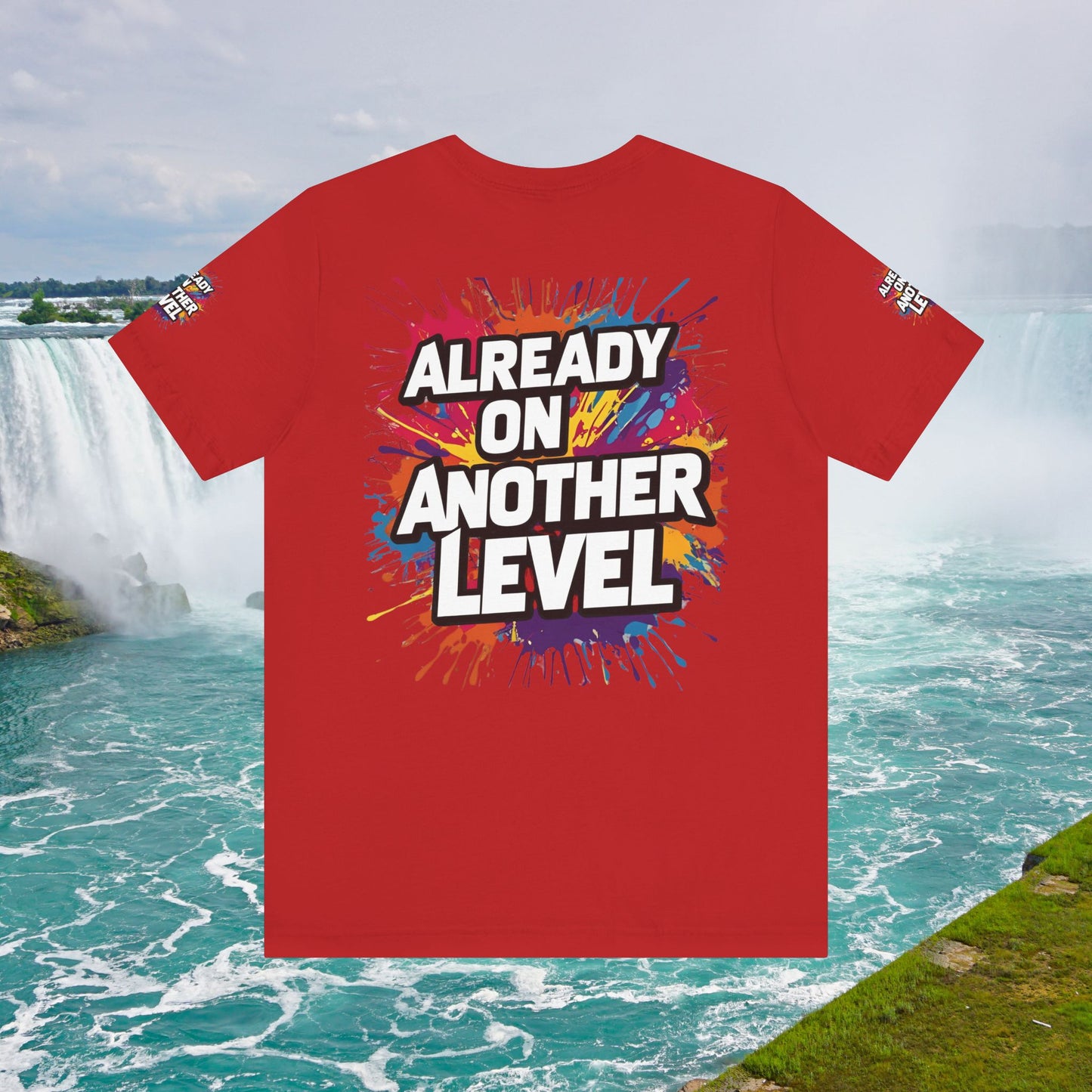 💥 Colorful  💥 Motivation  Tee 💥  'Already on Another Level'  💥 8  Different  Colors  💥 Sizes  XS - 5XL 💥