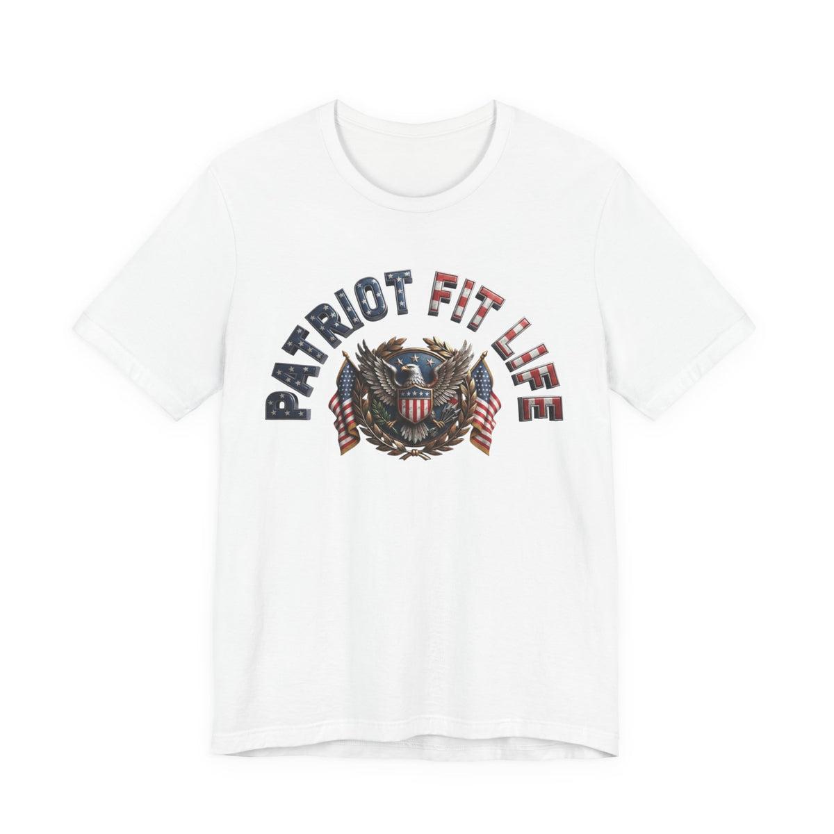 Patriot Fit Life Tee - American Eagle Flag Graphic T-Shirt