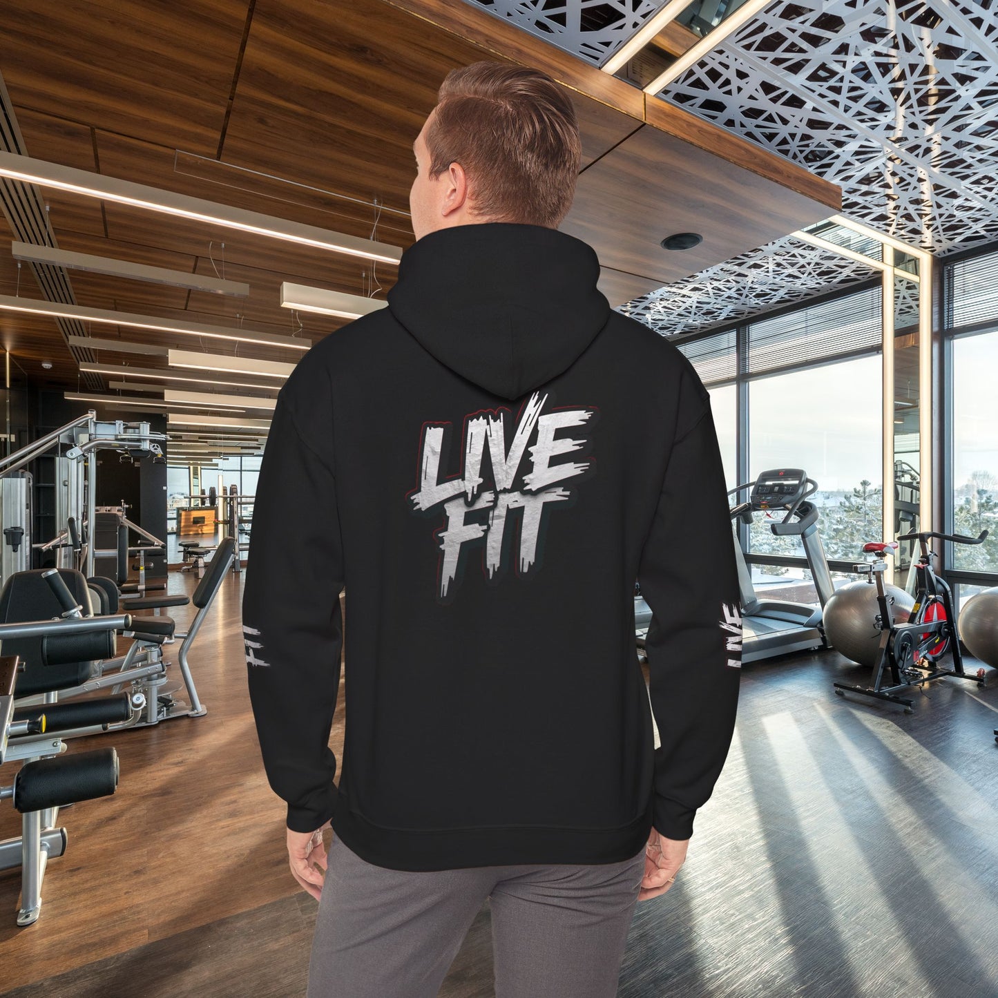 LIVE FIT Hoodie S-5XL - Unisex Heavy Blend™ Hooded Sweatshirt for Fitness Enthusiasts - Workout Apparel -  Gym Wear -  Casual Style - Gift for [...]