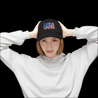 💥 Unisex 💥 USA 💥 Red White and Blue 💥 Distressed Cap 💥 One Size 💥 D Ring Closure 💥 Colors💥 Black 💥 Light Olive 💥 Scotland Blue 💥 Nickel 💥 Stone 💥 True Pink 💥