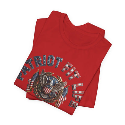 Patriot Fit Life Tee - American Eagle Flag Graphic T-Shirt