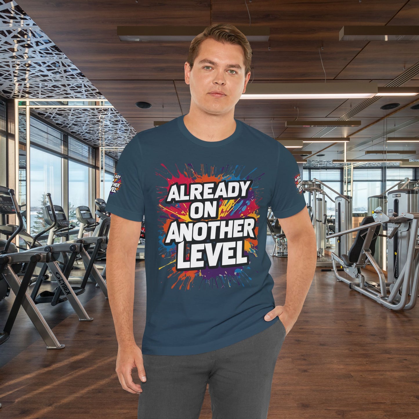 💥 Colorful  💥 Motivation  Tee 💥  'Already on Another Level'  💥 8  Different  Colors  💥 Sizes  XS - 5XL 💥