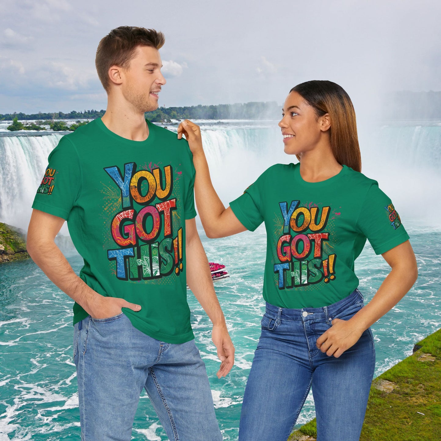 💥 Inspirational  💥  Uplifting  💥 Unisex  Jersey  T-Shirt  💥  You  Got  This!   💥 Motivational  💥 T-Shirts  for  Fitness 💥 &  Everyday  Wear 💥  Sizes   XS - 4XL 💥 Birthday  Gift 💥 17  Different  Colors  to  Choose  From  💥