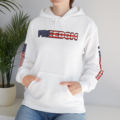 Patriotic Freedom Hoodie - Unisex American Flag Sweatshirt - Red White and Blue - Comfortable Pullover for Celebrations -  Perfect for Independence Day -  Gift [...]