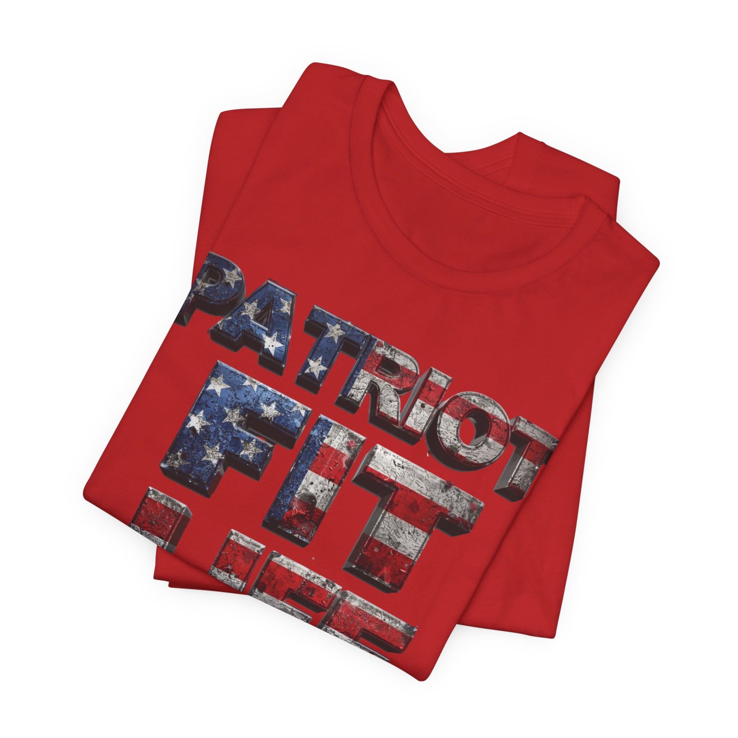 Patriot Fit Life T-Shirt | American Flag Fitness Tee – LIVE FIT