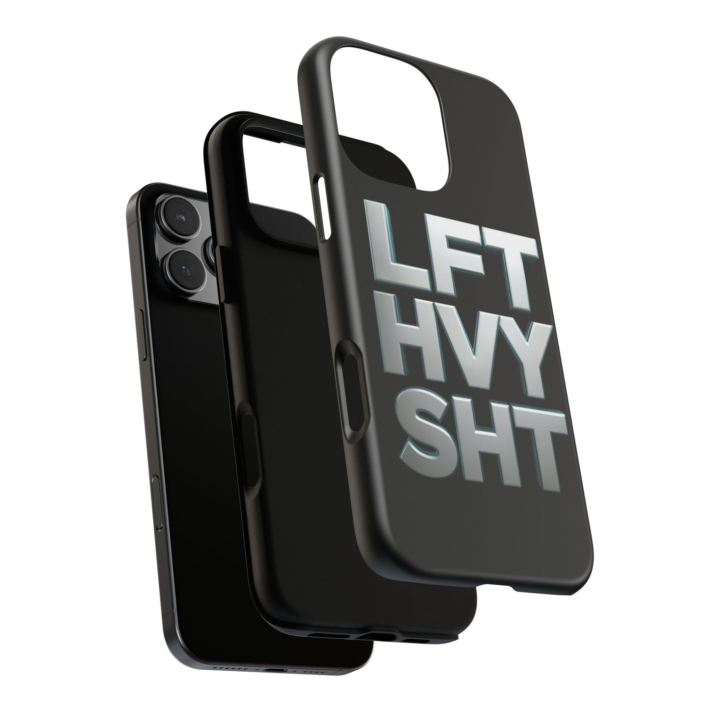 Phone Case — 'LFT HVY SHT' Bold Gym Fitness Protection Case