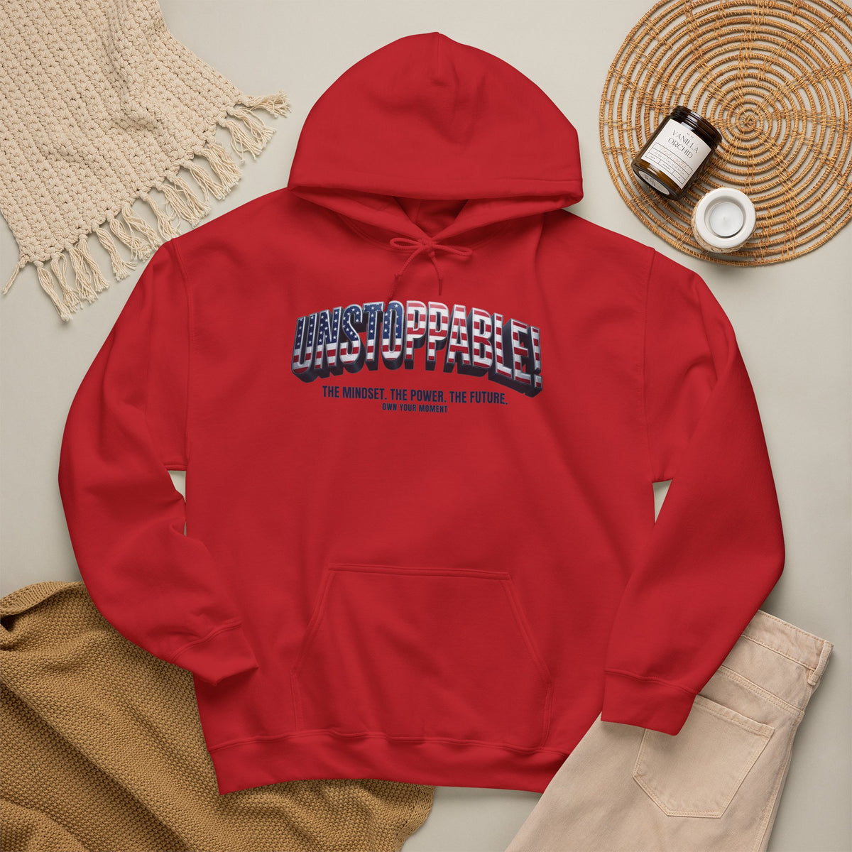 UNSTOPPABLE! Hoodie – Patriotic Unity Sweatshirt