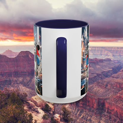 Progress Not Perfection! Graffiti Style Mug - Vibrant Design - 11oz/15oz - 8 Colors