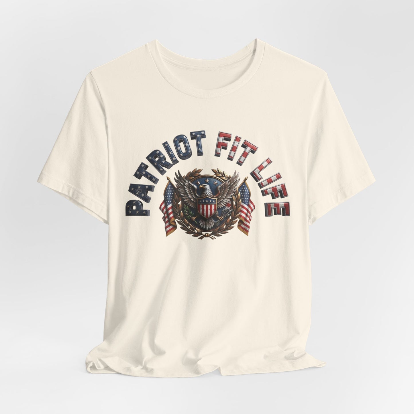 Patriot Fit Life Tee - American Eagle Flag Graphic T-Shirt