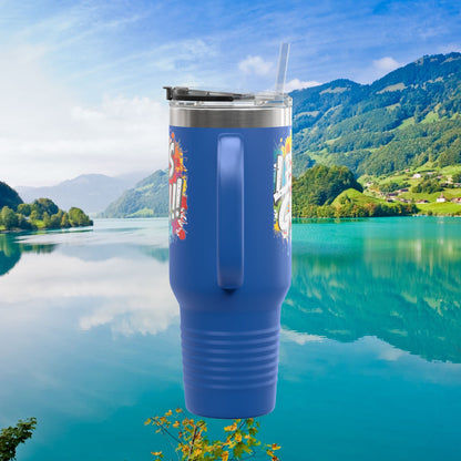💥 Vibrant   💥 Stylish    💥 Motivational     💥 Insulated   💥 Stainless Steel   💥 Travel Mug  40oz    💥  Let's Do This!  💥 Inspiring Print   💥 Hot or Cold   💥 Birthday Gift 💥 Holiday Gift   💥Graduation Gift   💥 Dishwasher Safe Top Rack 💥