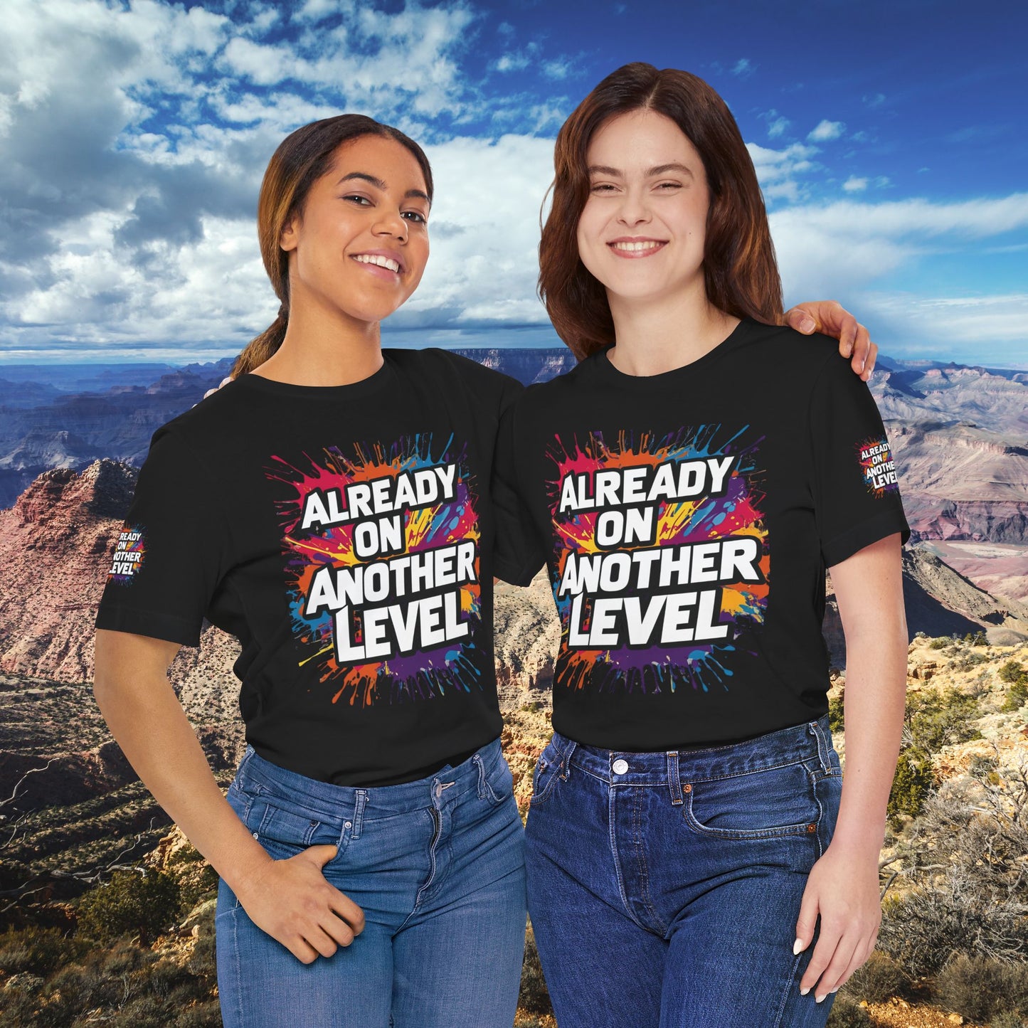 💥 Colorful  💥 Motivation  Tee 💥  'Already on Another Level'  💥 8  Different  Colors  💥 Sizes  XS - 5XL 💥
