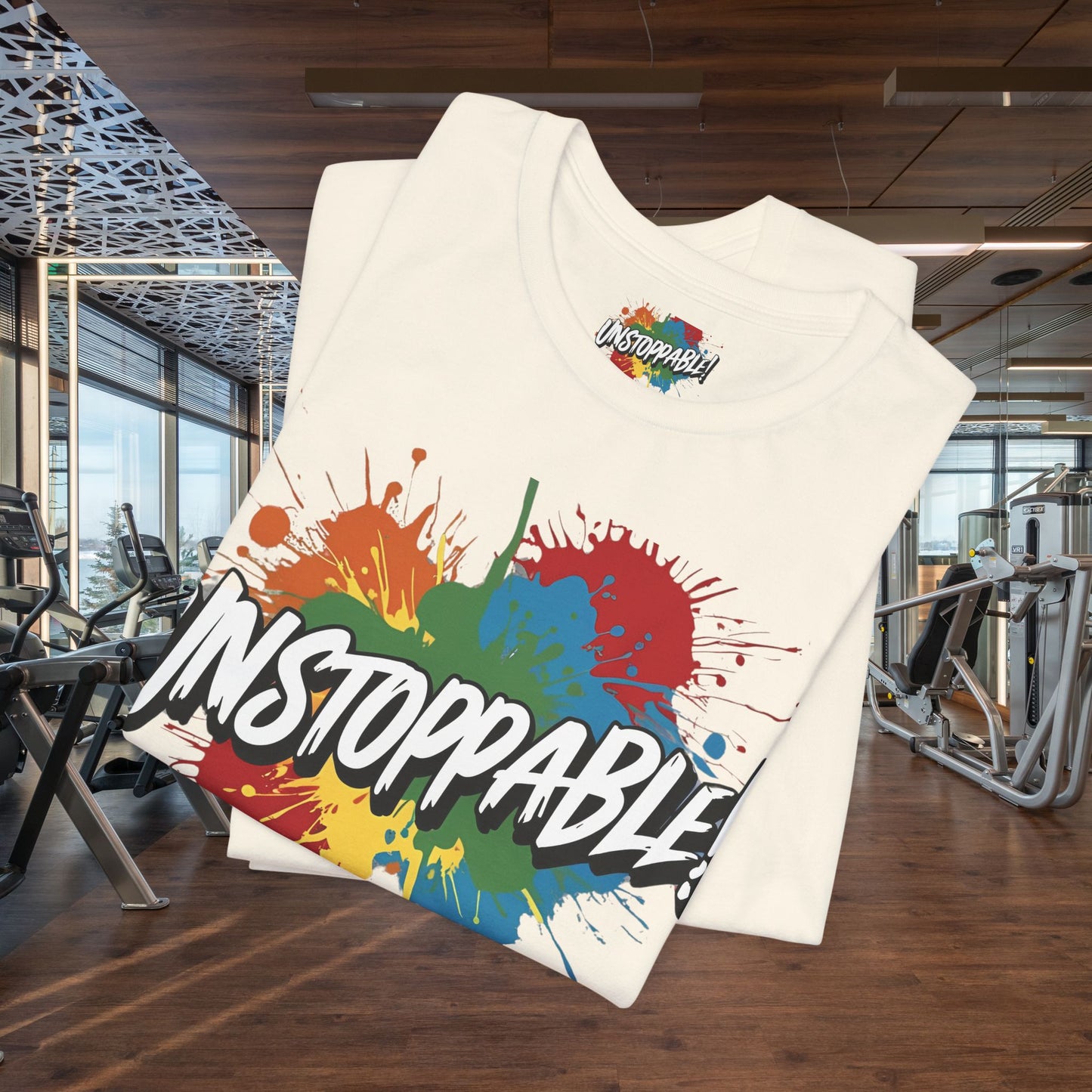 Unstoppable Design Tee - Vintage  Retro  Unisex  Tee - Classic  T-Shirt - Graphic Tee - Casual  Shirt - Short  Sleeve  Shirt