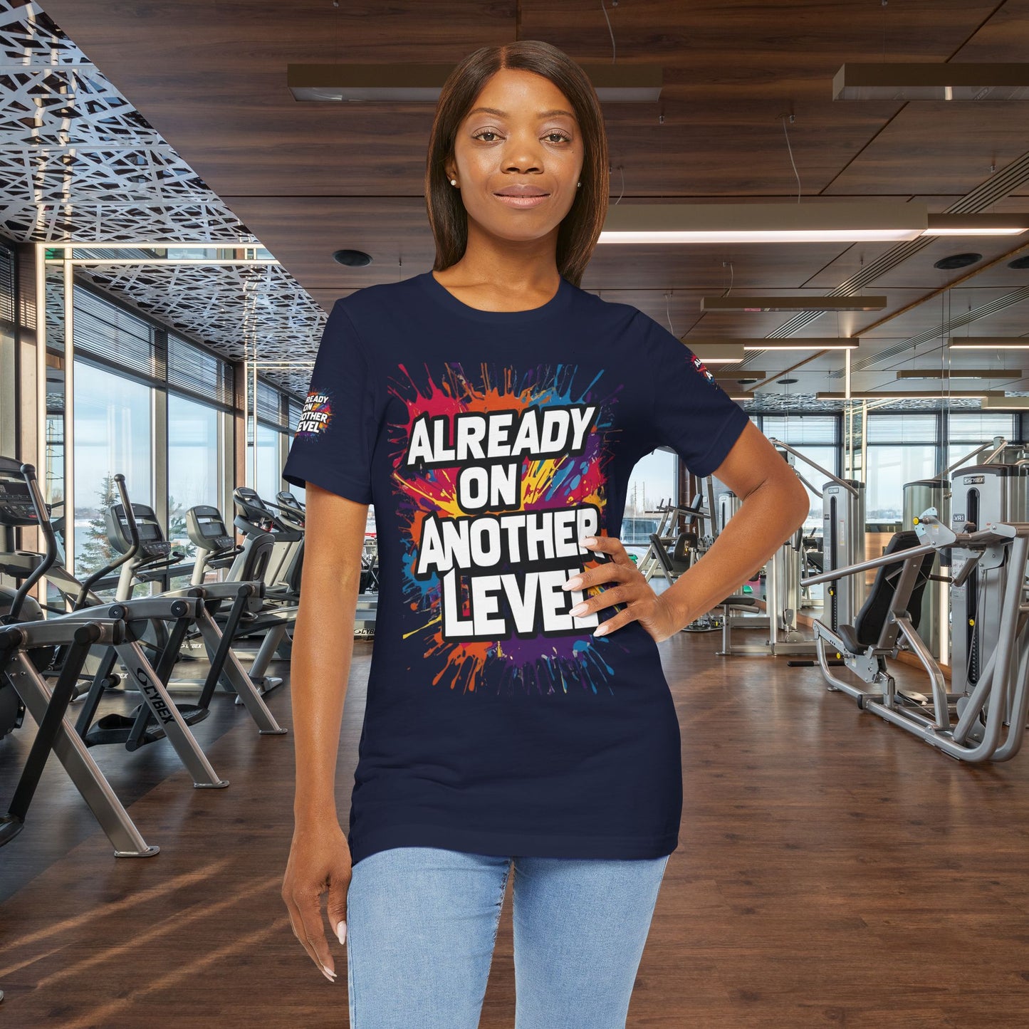 💥 Colorful  💥 Motivation  Tee 💥  'Already on Another Level'  💥 8  Different  Colors  💥 Sizes  XS - 5XL 💥