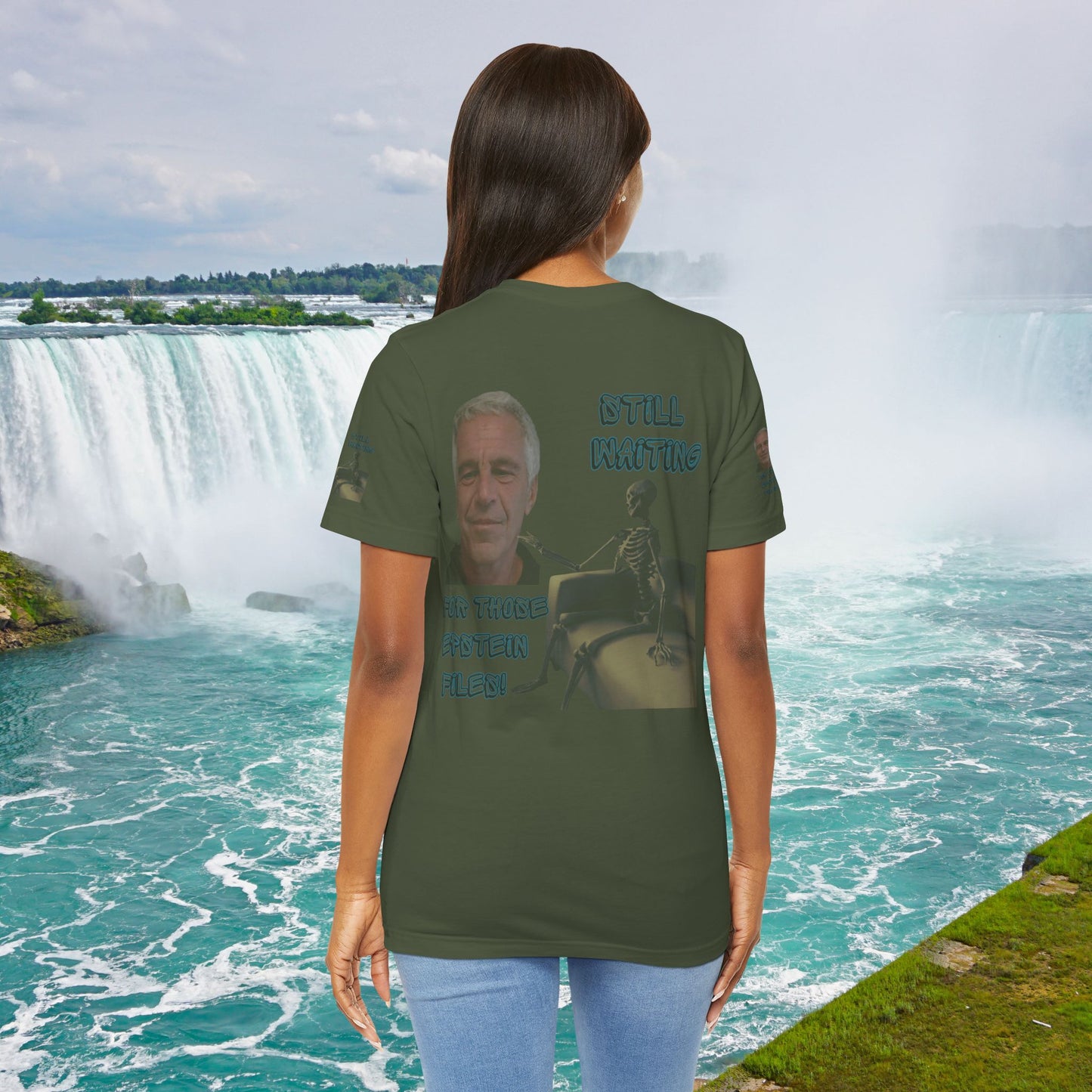 💥 Epstein T-Shirt  💥  Still  Waiting  For  Those  Epstein  Files!  💥  Sizes   XS - 5XL  💥 8  Different  Colors To  Choose  From  💥