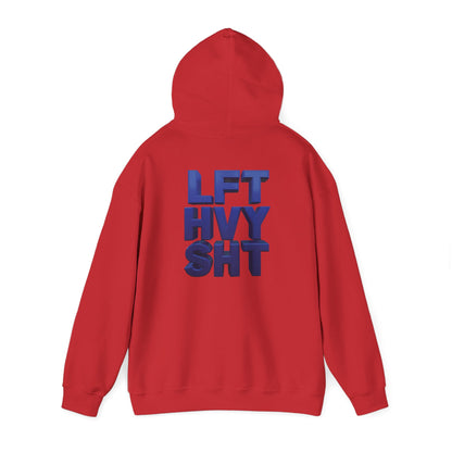 Lift Heavy Shit - LFT HVY SHT - Gym Hoodie - Bold Fitness Pullover - Unisex S-5XL