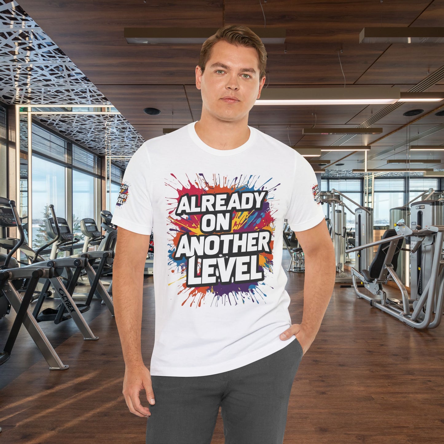💥 Colorful  💥 Motivation  Tee 💥  'Already on Another Level'  💥 8  Different  Colors  💥 Sizes  XS - 5XL 💥
