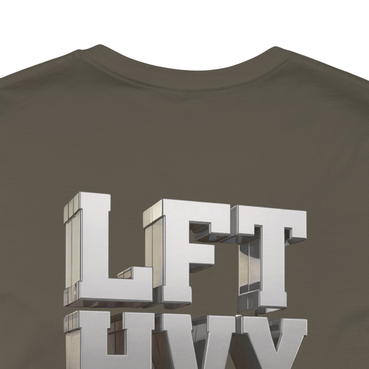 Lift Heavy Shit - LFT HVY SHT - 3D Gym T-Shirt - Bold Weightlifting Tee