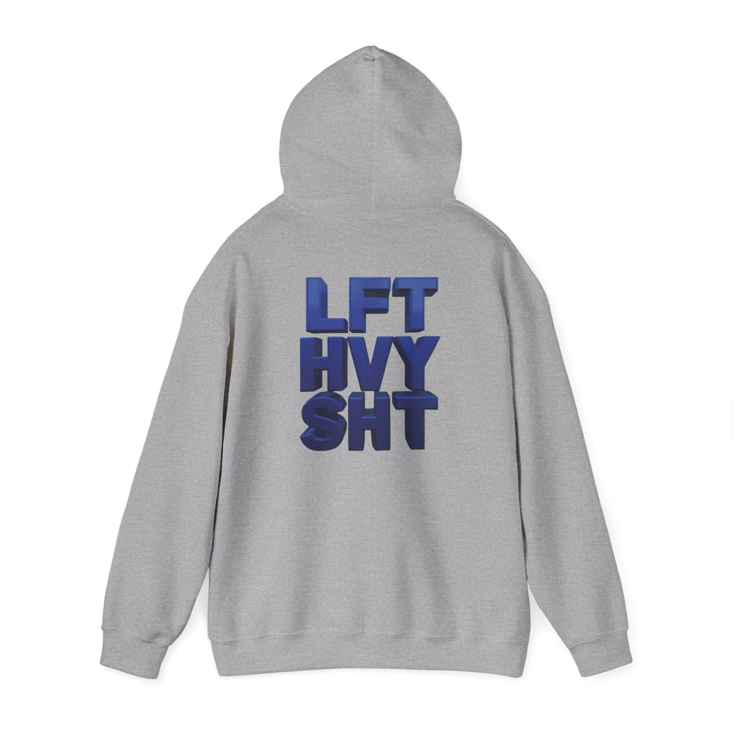 Lift Heavy Shit - LFT HVY SHT - Gym Hoodie - Bold Fitness Pullover - Unisex S-5XL