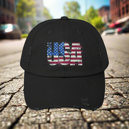 💥 Unisex 💥 USA 💥 Red White and Blue 💥 Distressed Cap 💥 One Size 💥 D Ring Closure 💥 Colors💥 Black 💥 Light Olive 💥 Scotland Blue 💥 Nickel 💥 Stone 💥 True Pink 💥