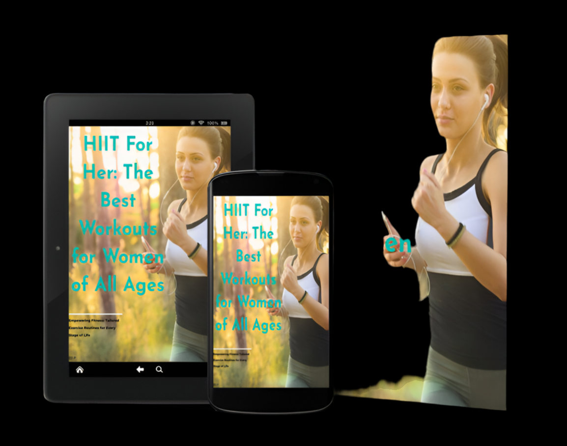 High Intensity Interval Training for Women - Digital Download eBook - HIIT Workouts for All Ages - Best Exercises Guide